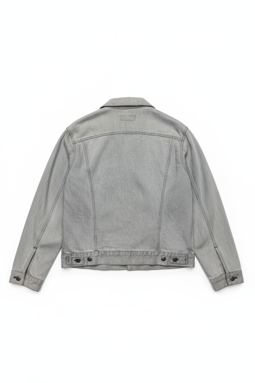 Vintage Grey Denim Jacket