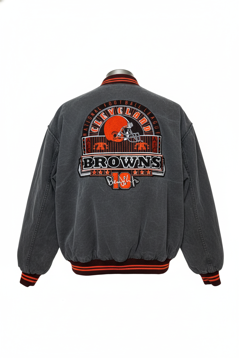 NFL Browns Cleveland Bomber Jacket