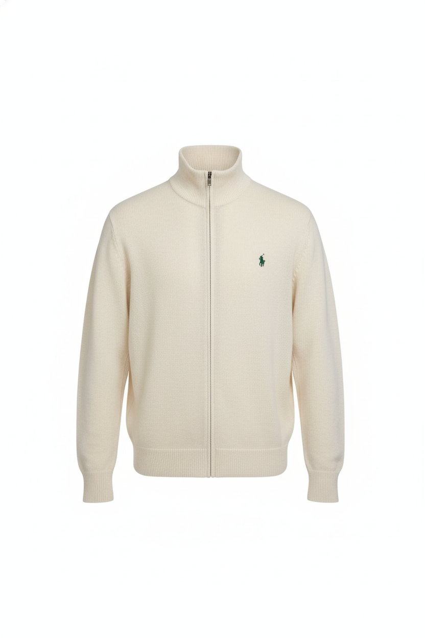 Polo Ralph Lauren Ribbed Zip Sweater