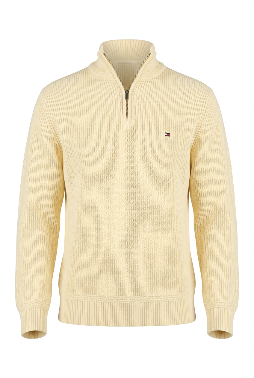 Tommy Hilfiger Men’s Harrington Quarter-Zip Sweater
