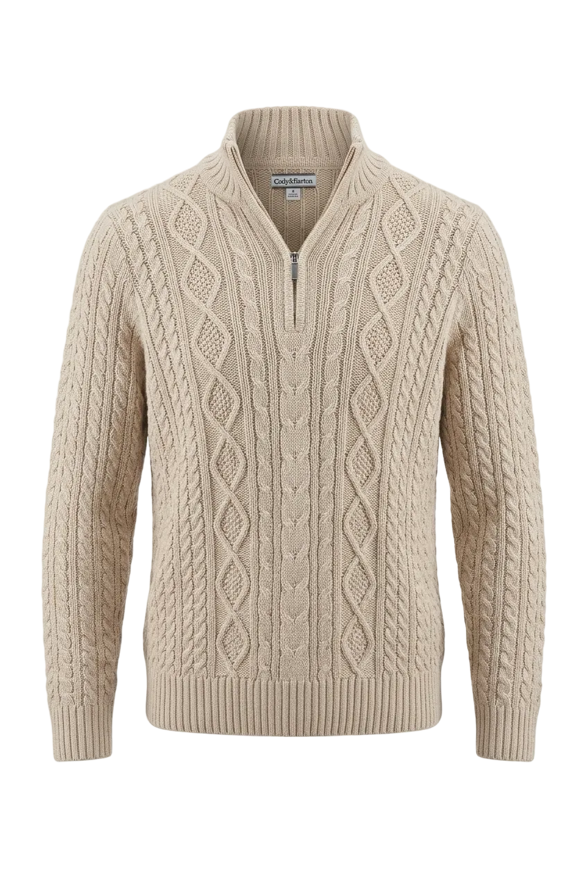 Croft&Barrow Ivory Cable Knit Sweater