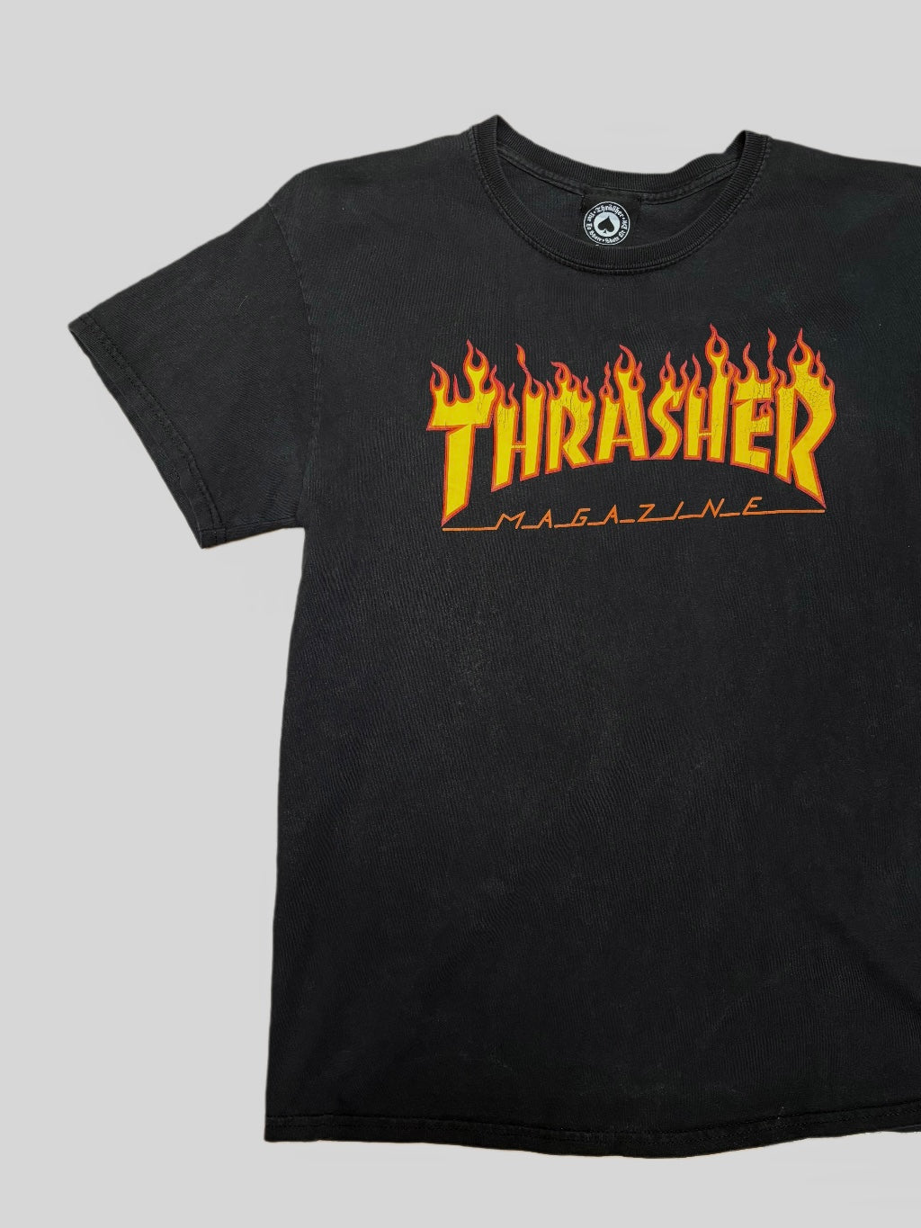 Trasher Flame Logo Tee