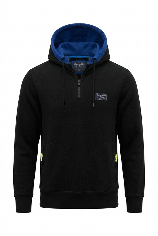 Abercrombie & Fitch Quarter Zip Hoodie