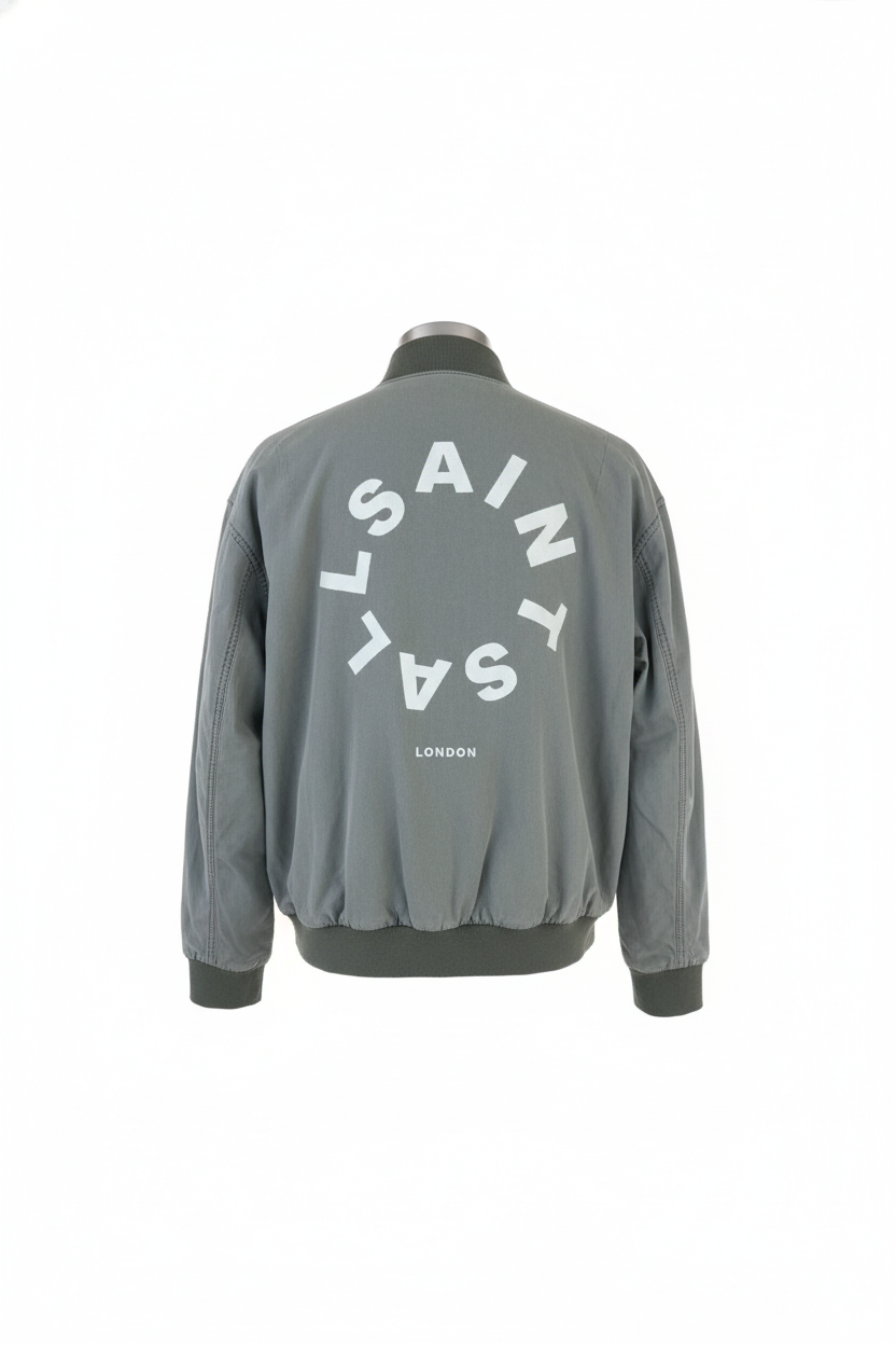 AllSaints Tierra Faded Bomber Jacket