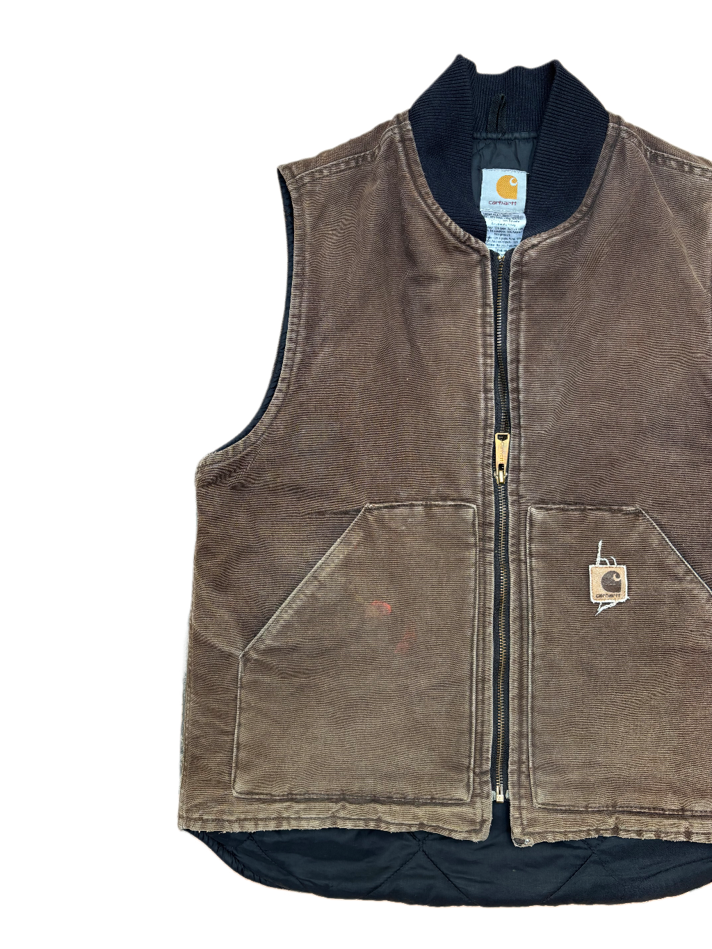 Carhartt Duck Brown Vest