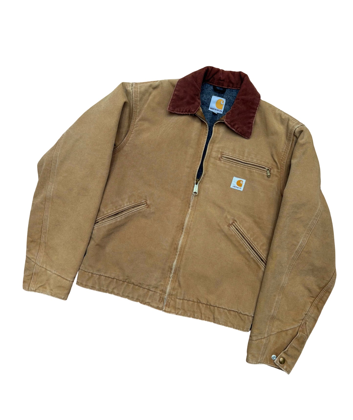 Carhartt Detroit Camel Jacket - Made in USA