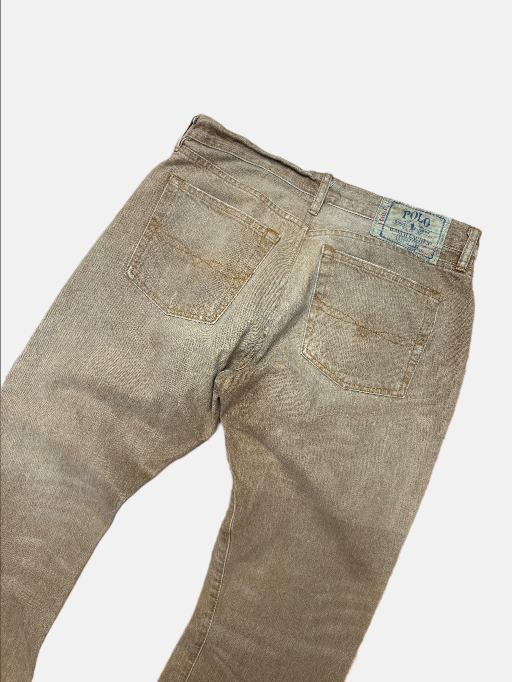 Polo Ralph Lauren Beige Denim Jeans