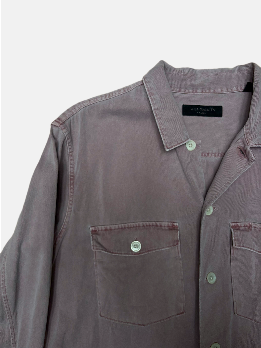 AllSaints Spotter Military Shirt