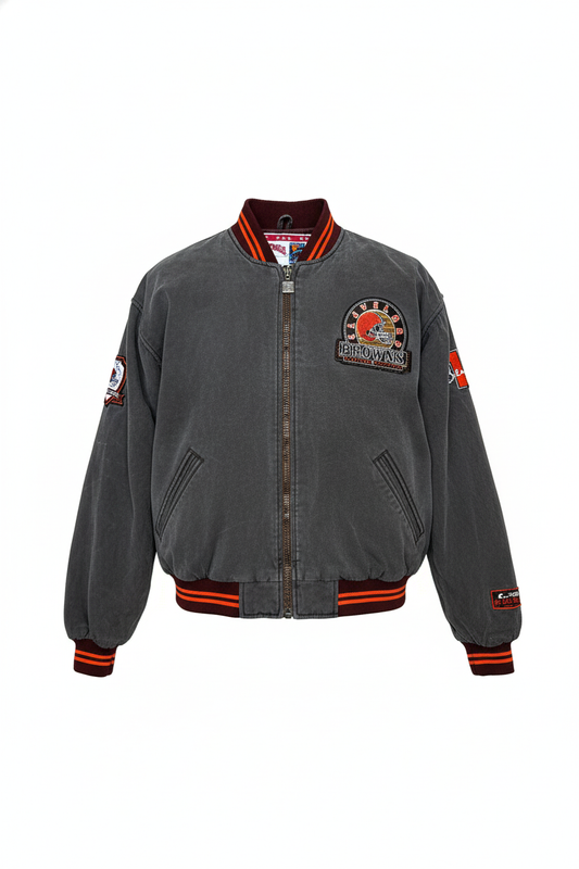 NFL Browns Cleveland Bomber Jacket