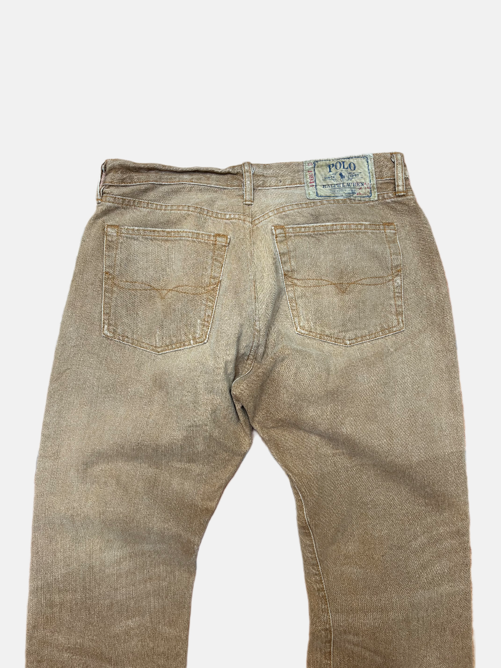 Polo Ralph Lauren Beige Denim Jeans