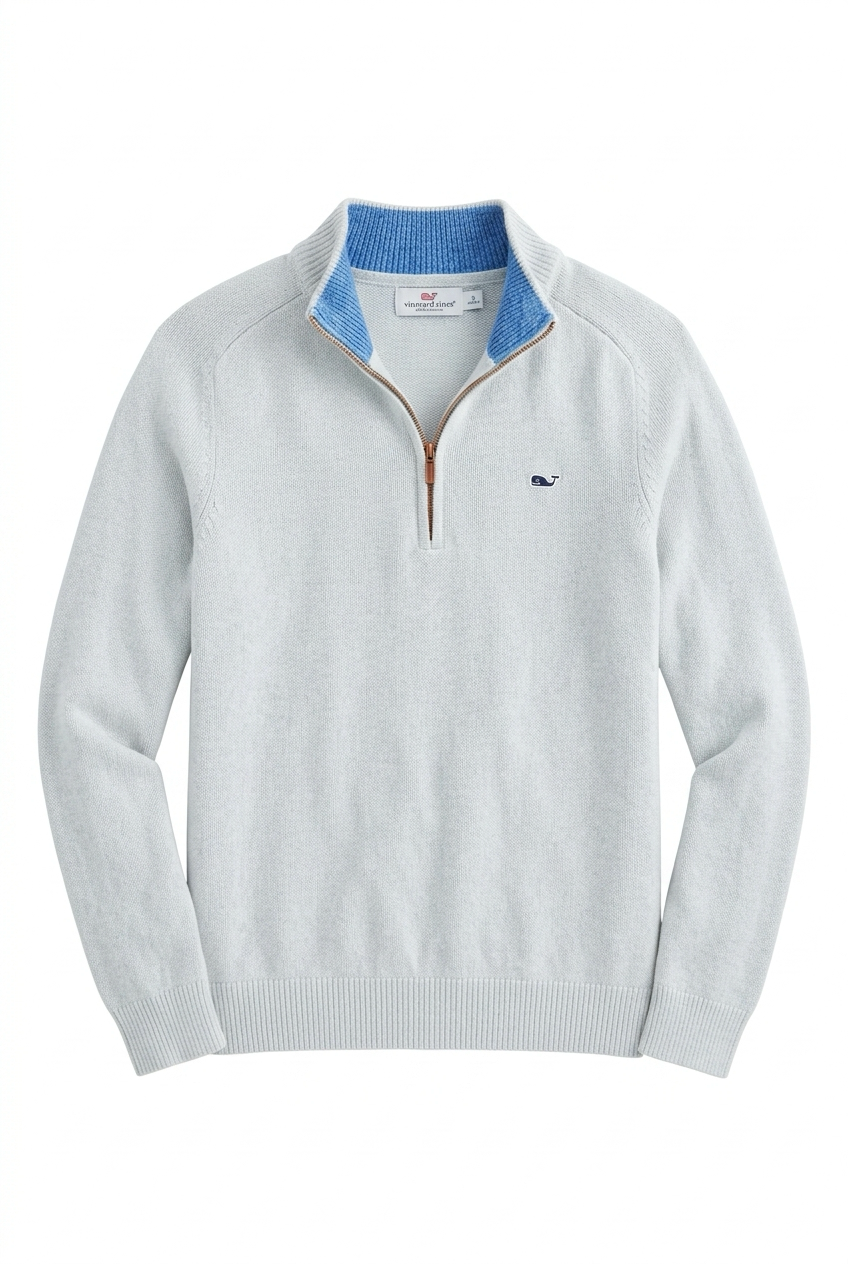 VineYard Vines Quarter Zip Sweater