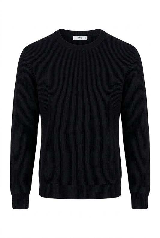 Mango Knitted Canalé Sweater