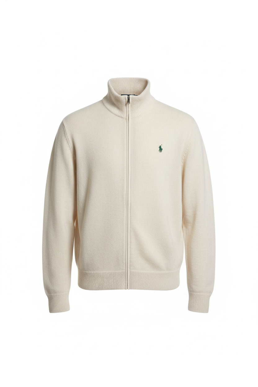 Polo Ralph Lauren Ribbed Zip Sweater