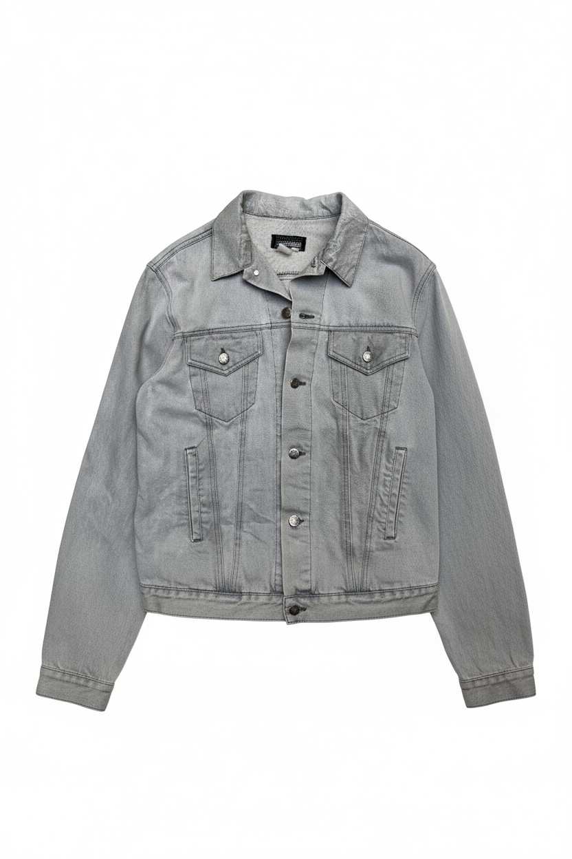 Vintage Grey Denim Jacket
