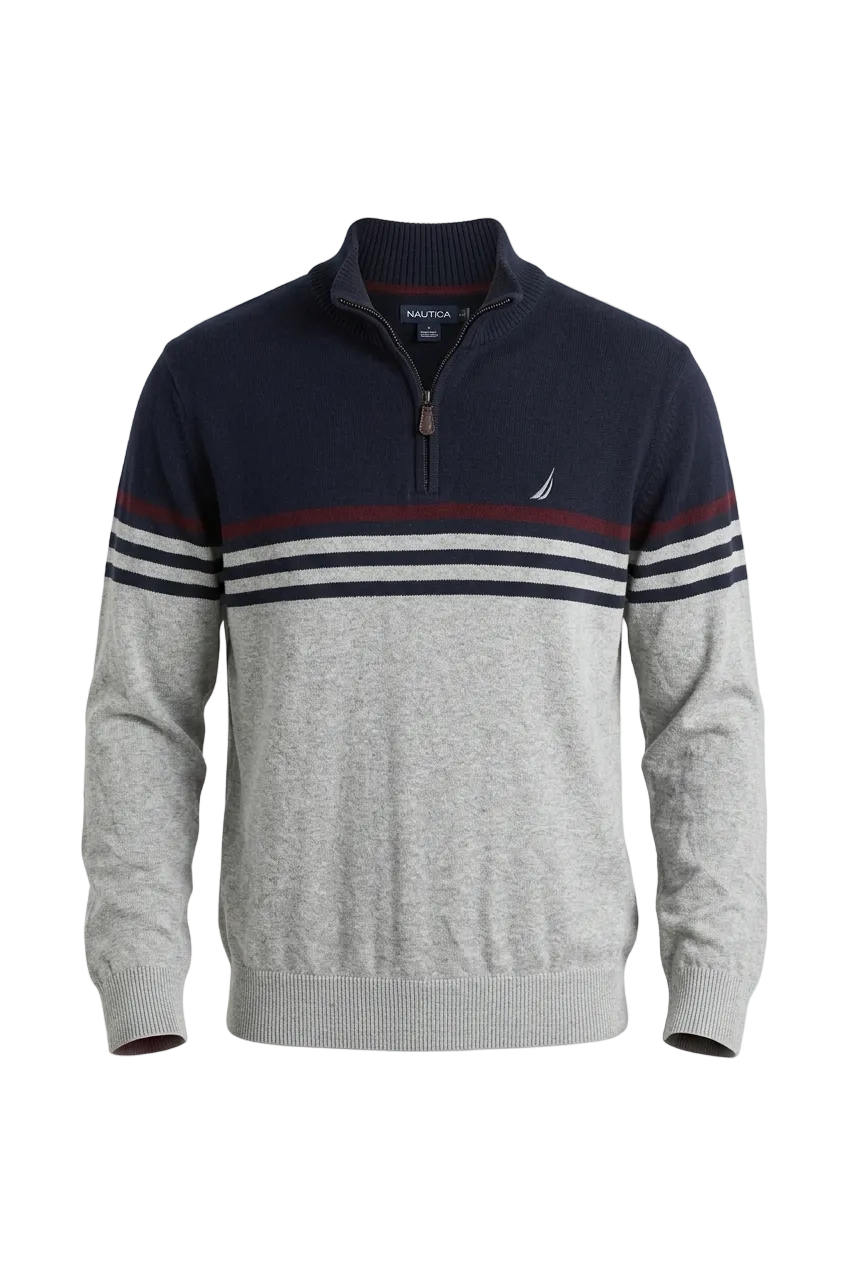 Nautica Quarter Zip Sweater