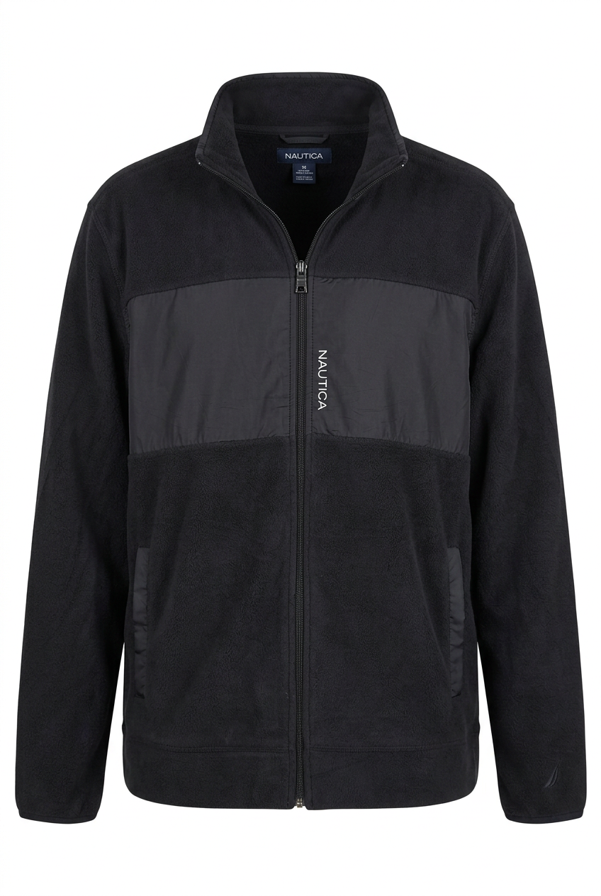 Nautica Mock Neck Fleece Sweatshirt