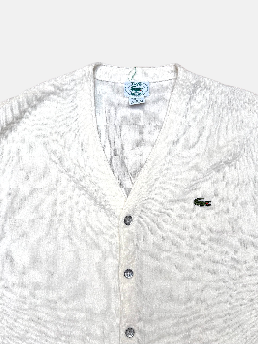 Lacoste Vintage Cardigan 80’s