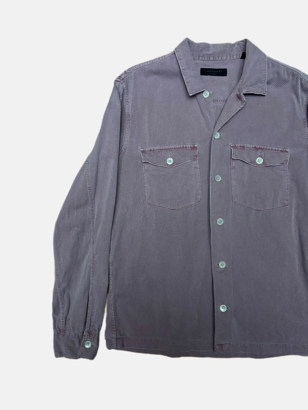 AllSaints Spotter Military Shirt