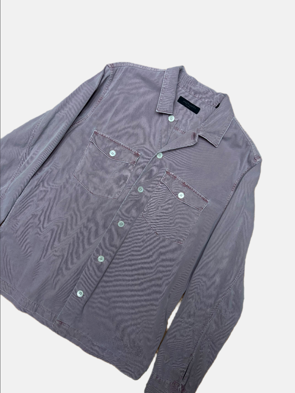 AllSaints Spotter Military Shirt